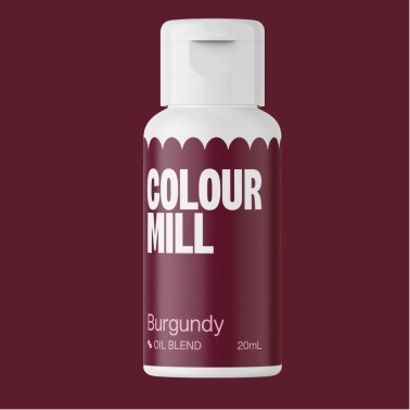 Colour Mill Burgundy 20 ml colorante alimentare a base olio 