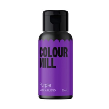 Colorante alimentare idrosolubile Colour Mill Purple 20 ml 