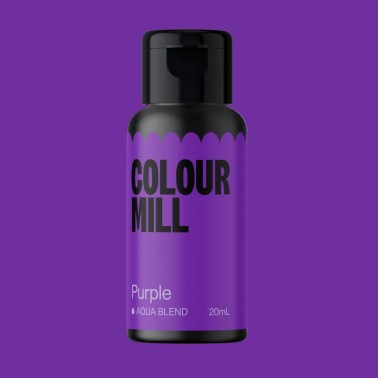 Colorante alimentare idrosolubile Colour Mill Purple 20 ml 