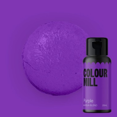 Colorante alimentare idrosolubile Colour Mill Purple 20 ml 