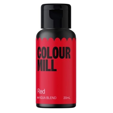 Colorante alimentare idrosolubile Colour Mill Red 20 ml 