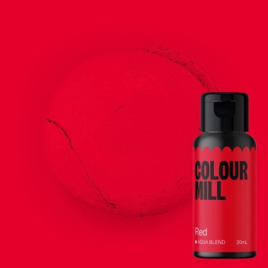 Colorante alimentare idrosolubile Colour Mill Red 20 ml 