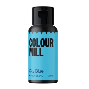 Colorante alimentare idrosolubile Colour Mill Sky Blu 20 ml 