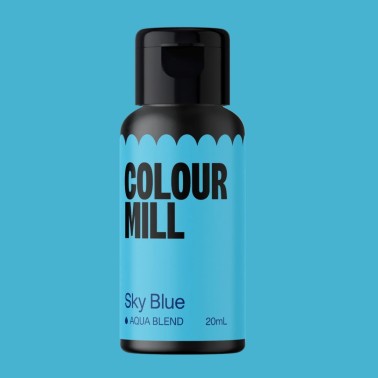 Colorante alimentare idrosolubile Colour Mill Sky Blu 20 ml 