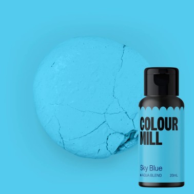 Colorante alimentare idrosolubile Colour Mill Sky Blu 20 ml 