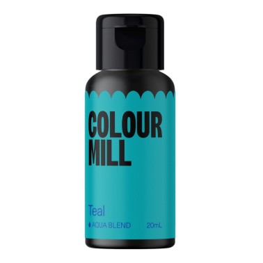 Colorante alimentare idrosolubile Colour Mill Teal 20 ml
