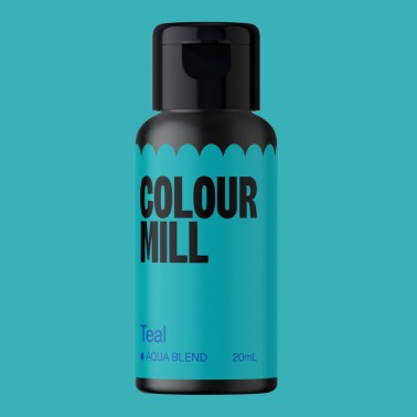 Colorante alimentare idrosolubile Colour Mill Teal 20 ml