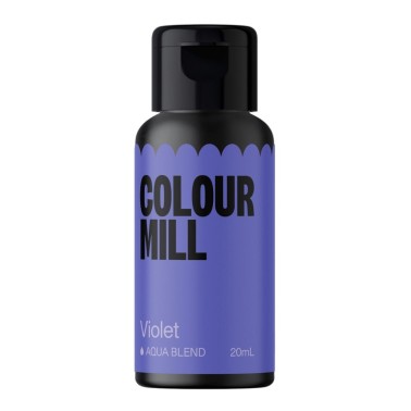 Colorante alimentare idrosolubile Colour Mill Violet 20 ml