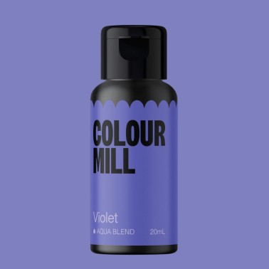 Colorante alimentare idrosolubile Colour Mill Violet 20 ml