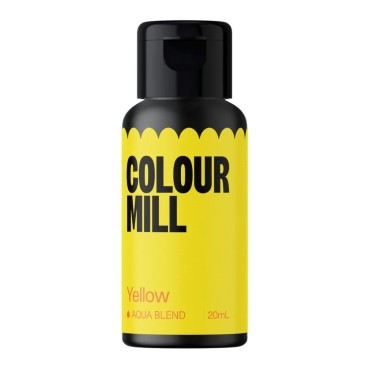 Colorante alimentare idrosolubile Colour Mill Yellow 20 ml 