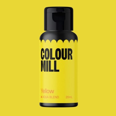 Colorante alimentare idrosolubile Colour Mill Yellow 20 ml 
