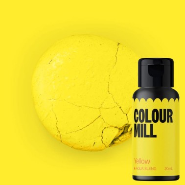 Colorante alimentare idrosolubile Colour Mill Yellow 20 ml 