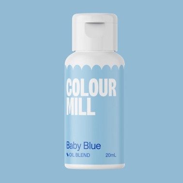 Colour Mill Baby Blue 20 ml Olejové potraviny zbarvení 
