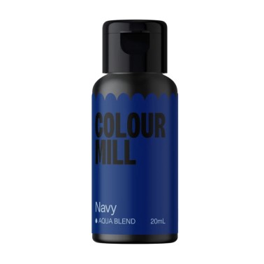 Colorante alimentare idrosolubile Colour Mill Navy 20 ml 