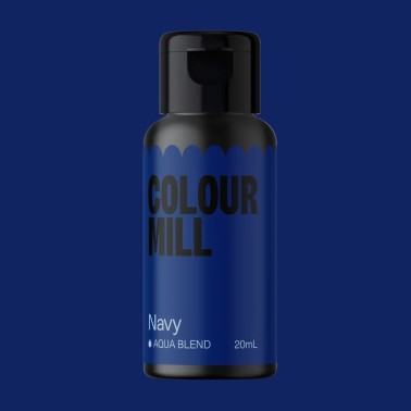 Colorante alimentare idrosolubile Colour Mill Navy 20 ml 