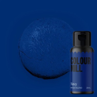 Colorante alimentare idrosolubile Colour Mill Navy 20 ml 