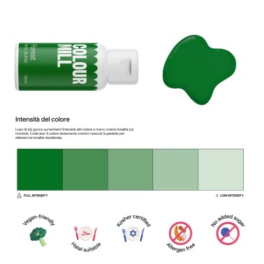 Colour Mill Forest 20 ml colorante alimentare a base olio 