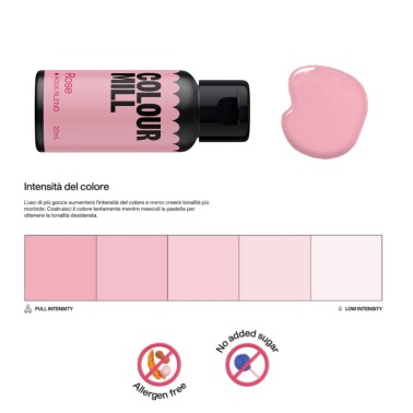 Colorante alimentare idrosolubile Colour Mill Rose 20 ml 