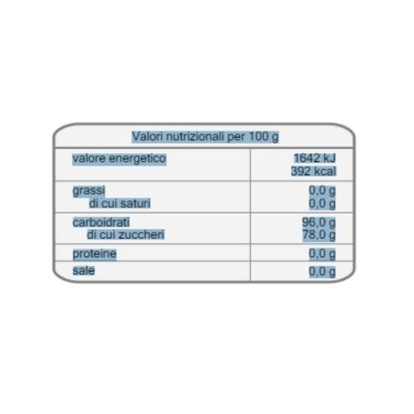 Momparky von mehrfarbigen Zuckerquellen gluten 80 g Funcakes