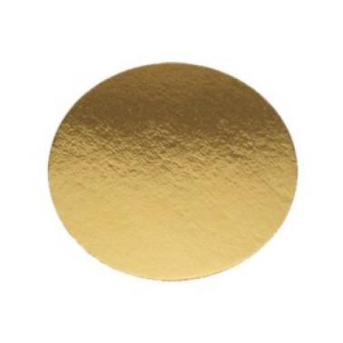 Dischi sottotorta oro leggeri  18 cm