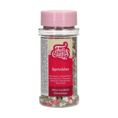  Mini confetti Christmas 60 g FunCakes