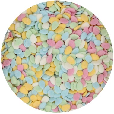  Mini confetti Easter eggs 60 g Funcakes