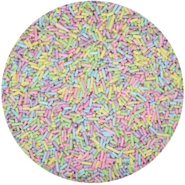 Pastel sugar sticks 80 g Funcakes
