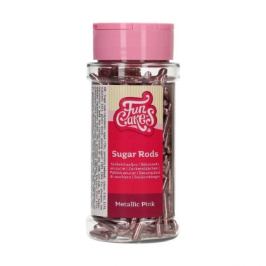 Bastonicini metallizzati XL Funcakes rosa