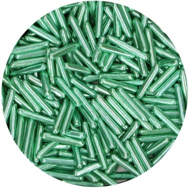 XL metallic bastonicini Funcakes Green