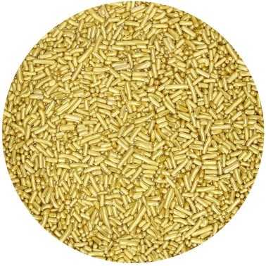 Codette di zucchero oro metallizzato FunCakes 80 g
