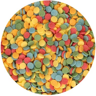 Coriandoli di zucchero mix colori 60 g FunCakes