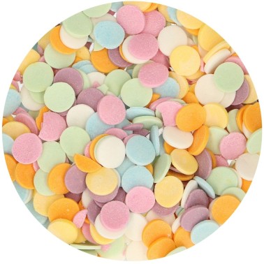 Sugar Confetti XL Pastel 55 g Funcakes