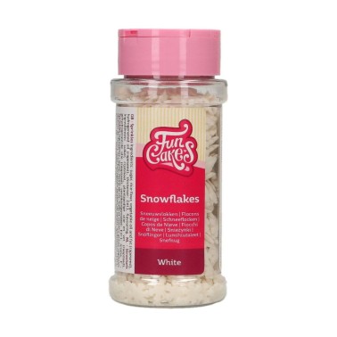 Snowflakes de sucre 50 g Funcakes