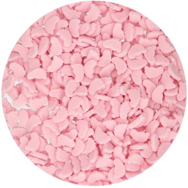 Piedini di zucchero rosa FunCakes 55 g