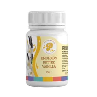 Emulsion pour la pâte de beurre et de vanille 75g