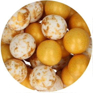 Choco Crispy Balls - Glamour Gold 130g FunCakes