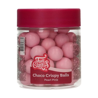 Choco Crispy Balls - Pearl Pink 130g FunCakes