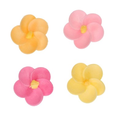 Flowers in edible waffle Primula 12 pieces