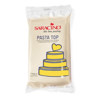 Pasta di zucchero Top Saracino Gialla 1 Kg