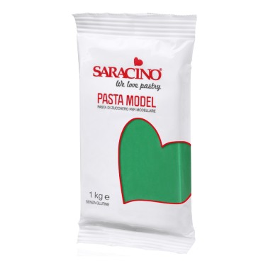 Pasta MODEL VERDE SMERALDO Saracino 1 kg