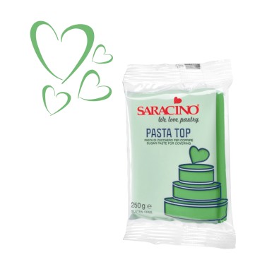 Pasta Top Saracino Verde chiaro 250 g