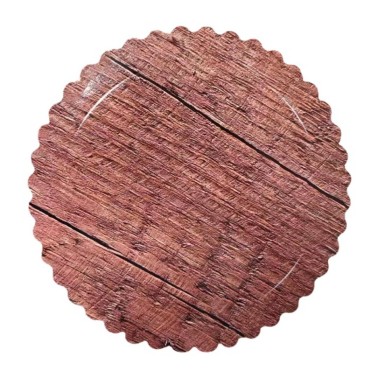 Wood-effect round substruct