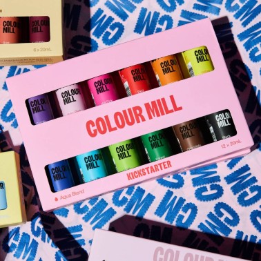 Colour Mill Kickstarter set 12 water-soluble dyes 20ml
