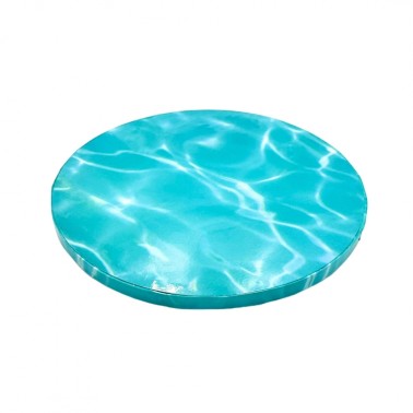 Cake board TONDO 30 CM effetto acqua 1,2 cm