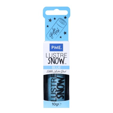  Lustre Snow Blue Edible Lustre Dust 10g PME