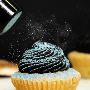  Lustre Snow Blue Edible Lustre Dust 10g PME