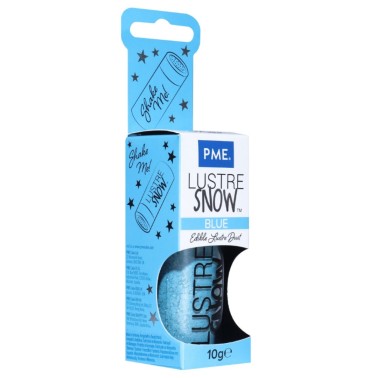  Lustre Snow Blue Edible Lustre Dust 10g PME