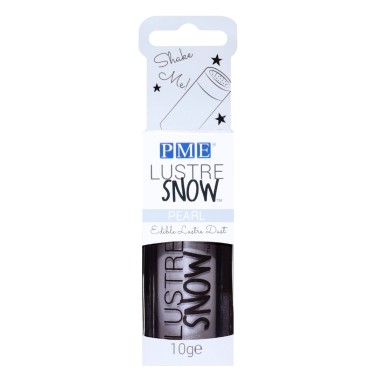  Lustre Snow Pearl Edible Lustre Dust 10g PME
