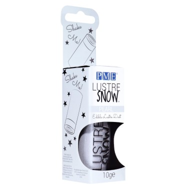  Lustre Snow Pearl Edible Lustre Dust 10g PME