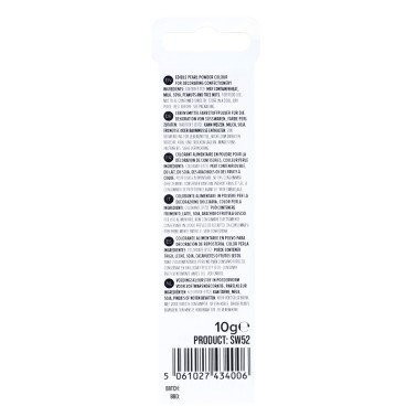  Lustre Snow Pearl Edible Lustre Dust 10g PME